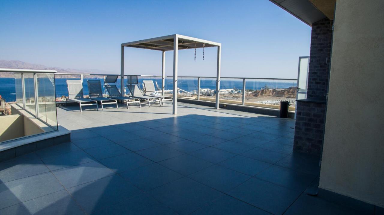 Exclusive Penthouse By The Sea Apartman Eilat Kültér fotó